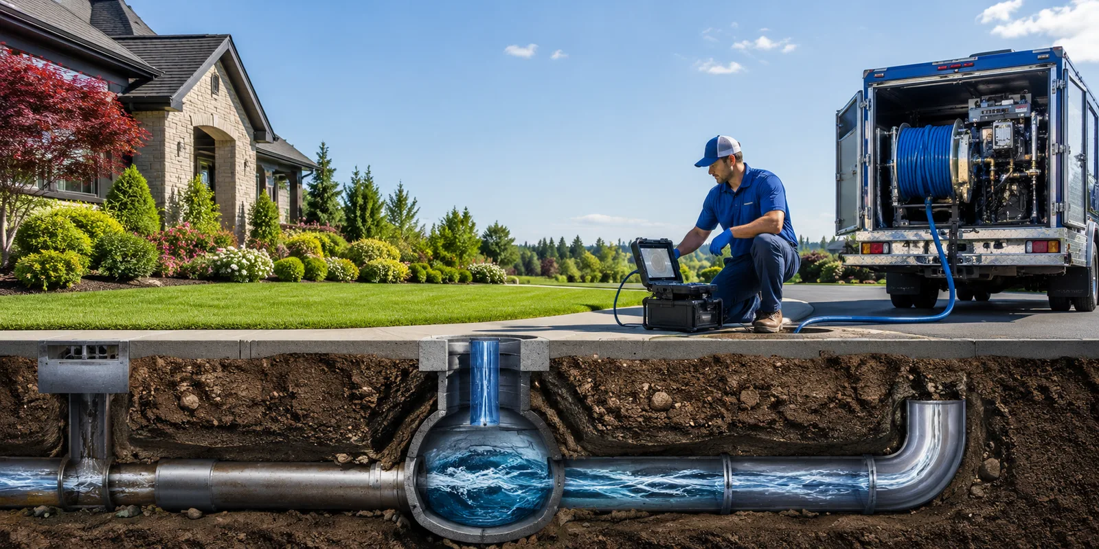 Drainage restoration information for Langsville, OH